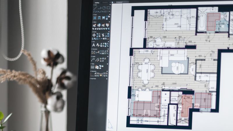 interior design, macbook, phone, 4k