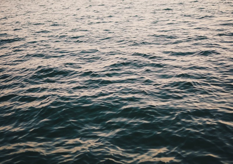 sea ocean water and ripple 4k