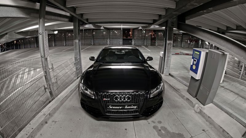 audi, rs5, tuning, front view, 4k