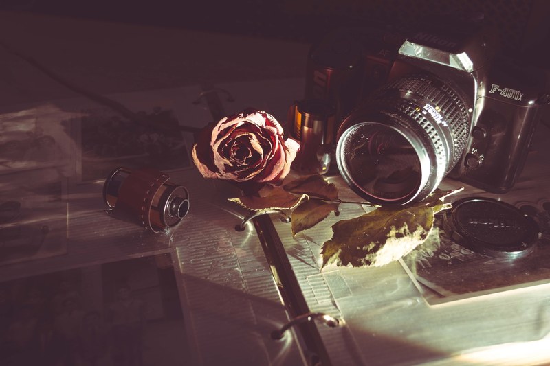 vintage camera old and retro 4k