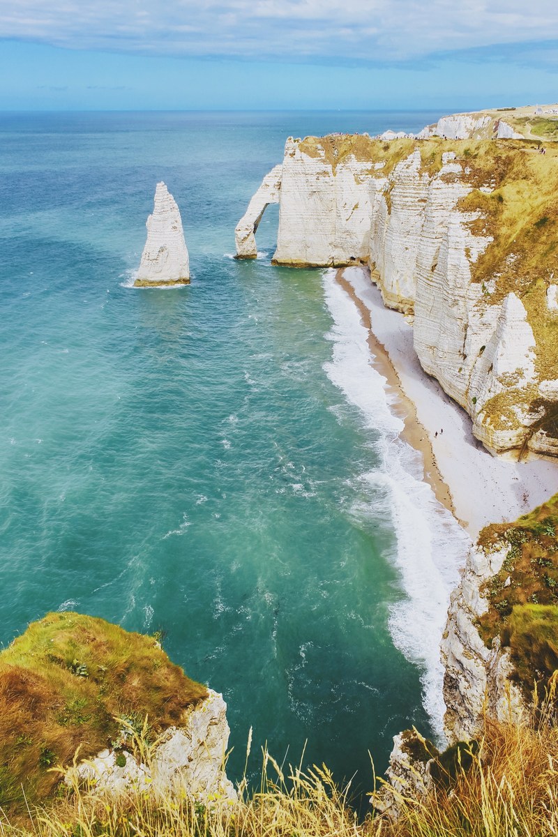 coast cliff coastline and ocean hd, 4k