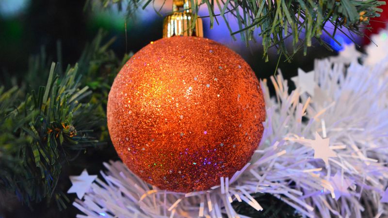 christmas ball, decoration, new year, 4k