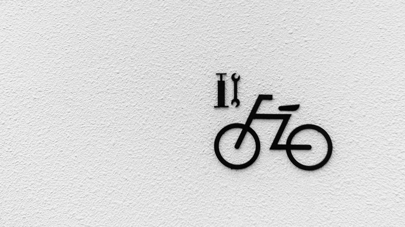 wall, bike, texture, 4k