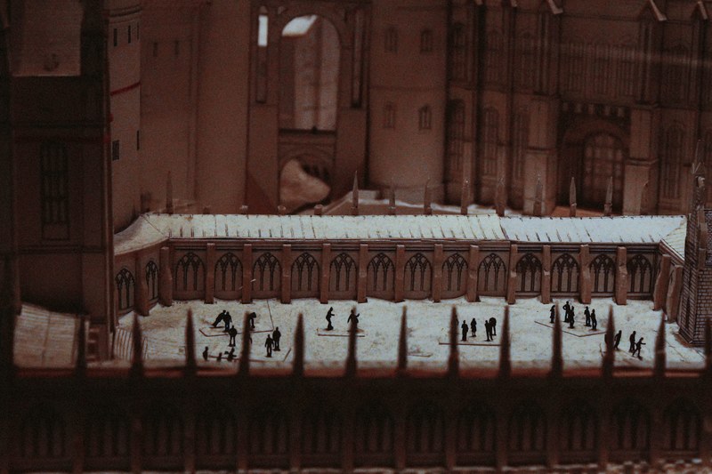 potter harry harry potter and courtyard 4k