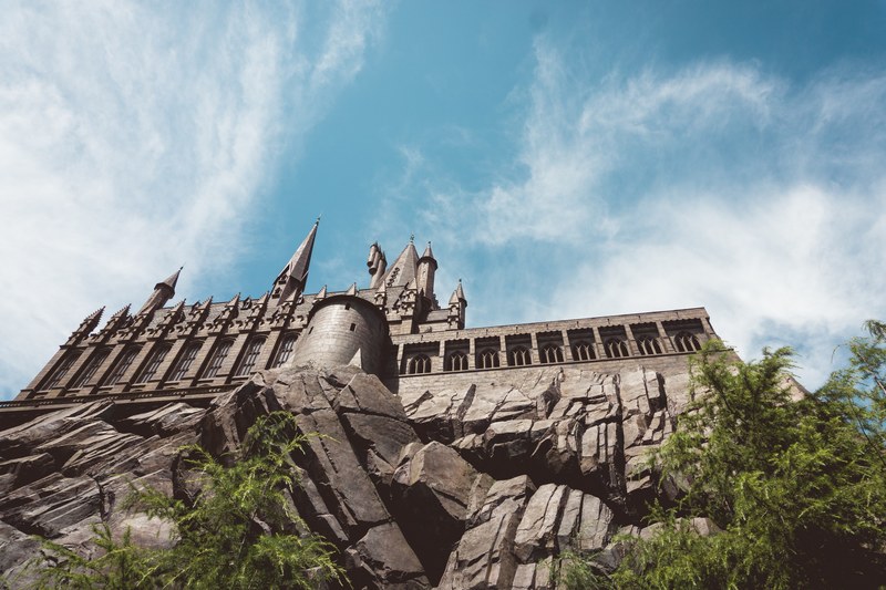 castle tower building and architecture 4k