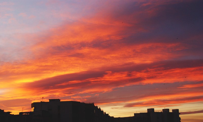 outdoor cloud environment and morning 4k
