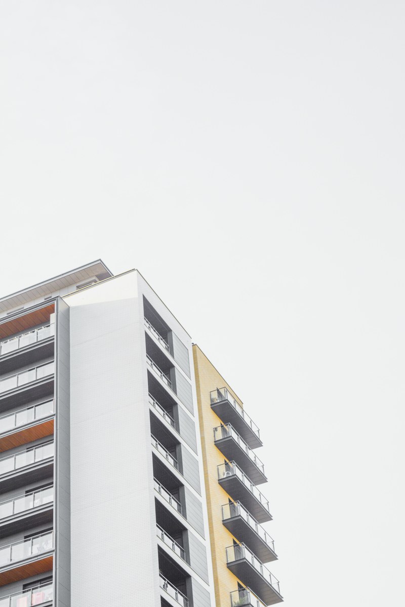 building architecture residential and balcony hd, 4k
