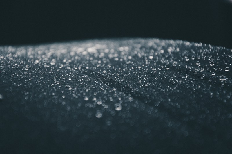water wet droplet and black 4k