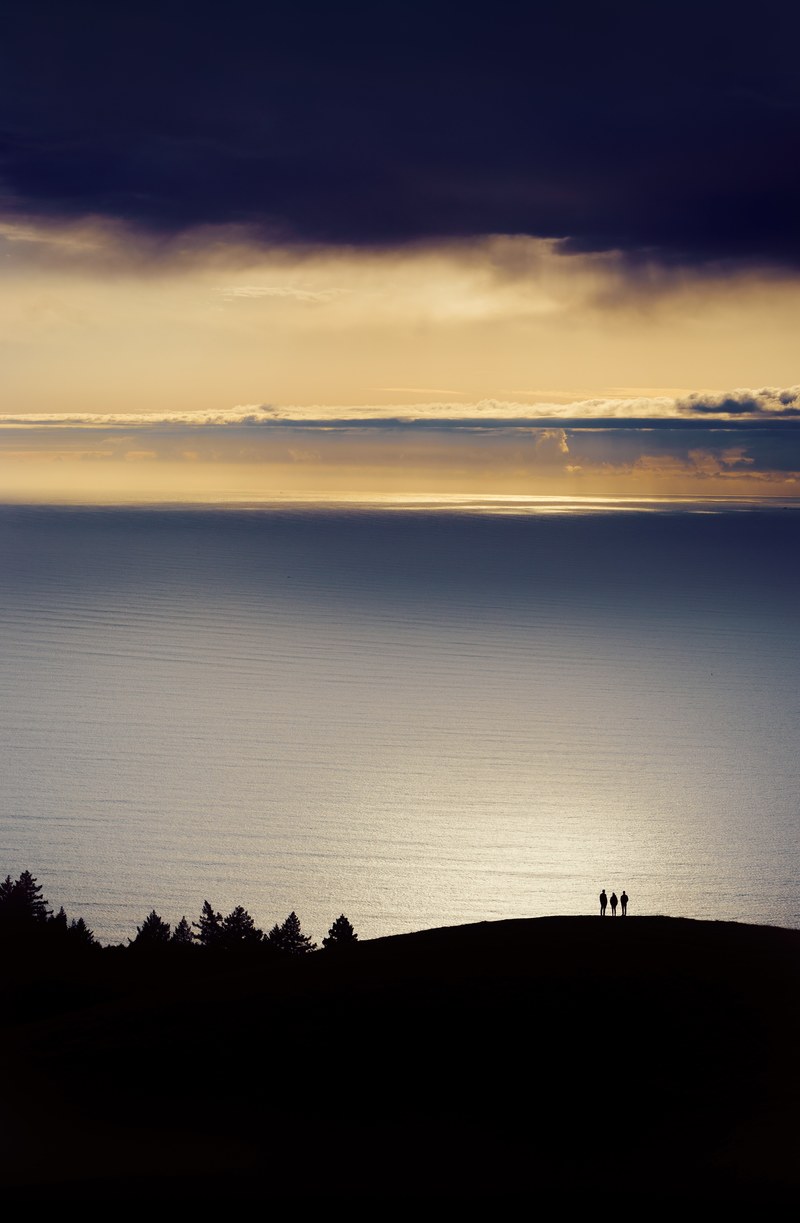 sunset gazing 4k