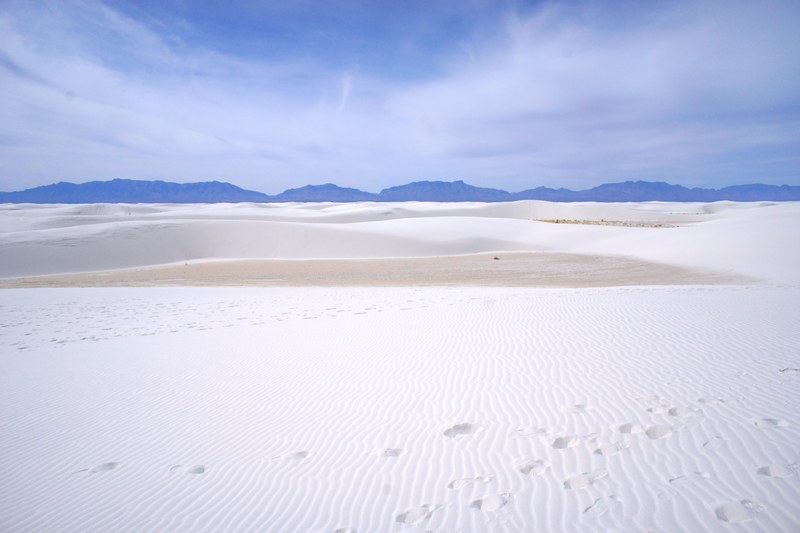 white sands national monument 4k