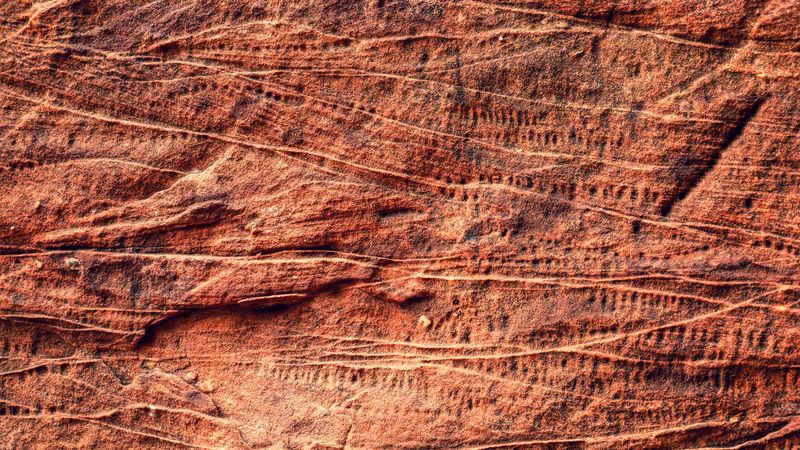 stone, stripes, relief, 4k