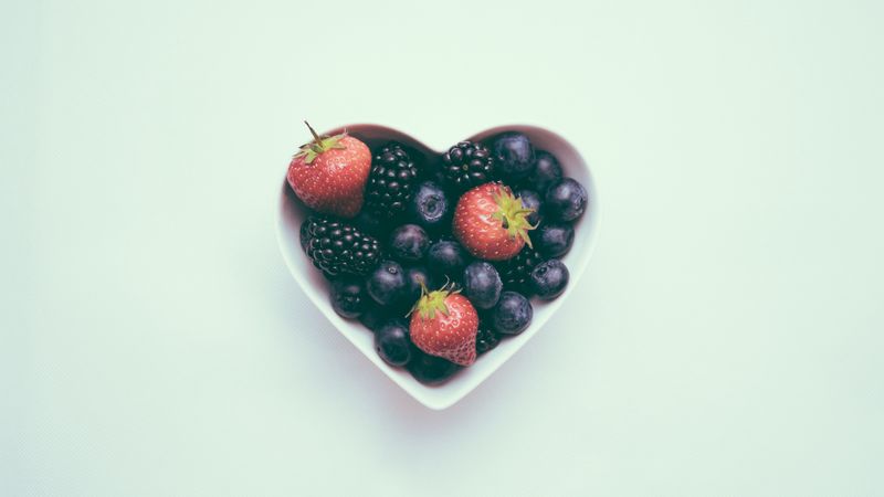 berries, blackberries, strawberries, blueberries, 4k