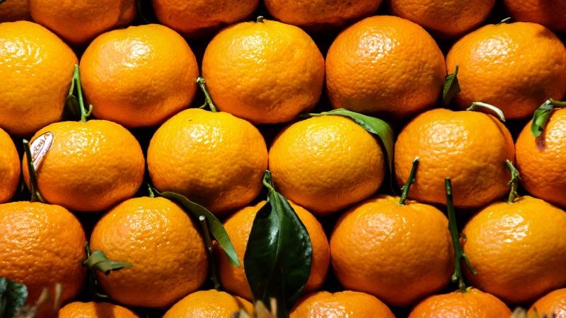 tangerine, citrus, fruit, vitamins, 4k