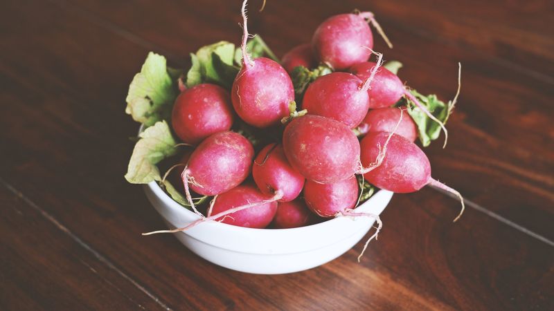 radish, vegetables, vitamins, 4k