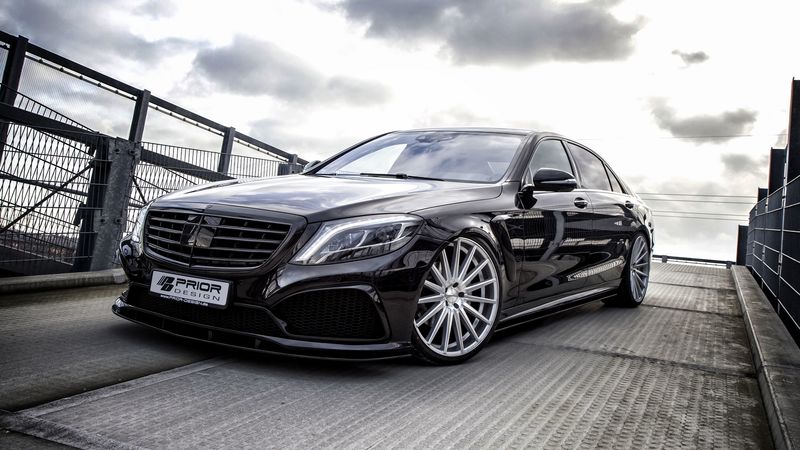 mercedes-benz, s-class, w222, 4k