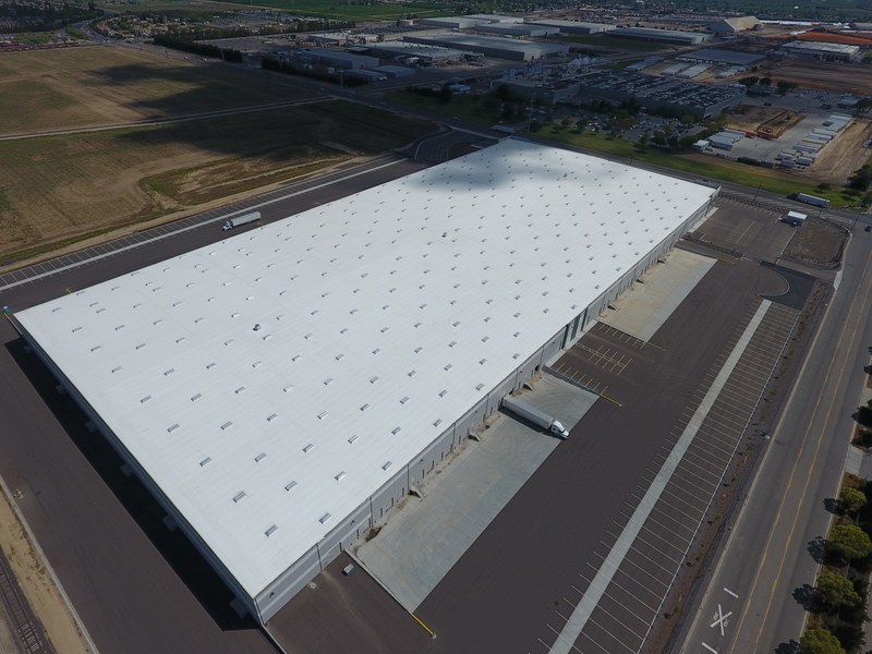 logistic shipping oblique aerial photo and drone photo 4k