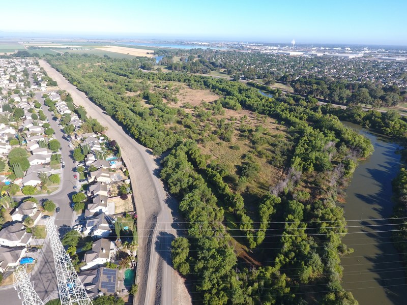 uav drone deltum and river 4k
