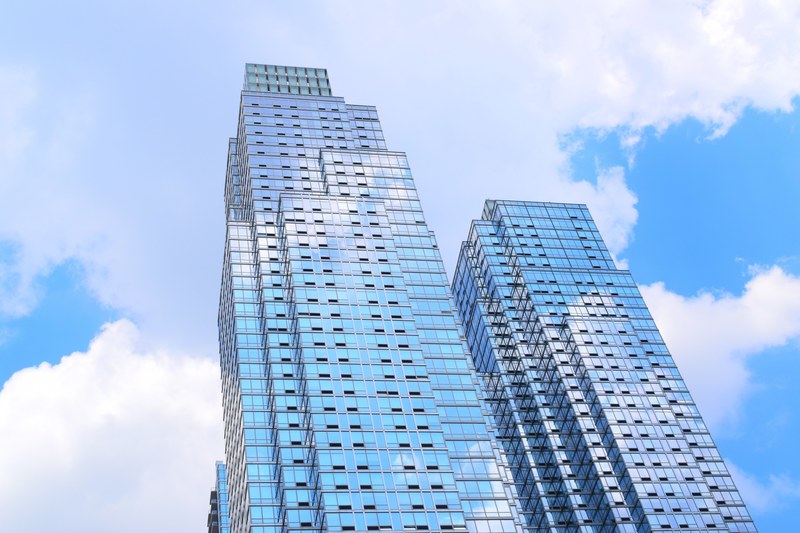 building urban architecture and new york 4k