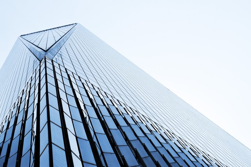 urban building architecture and new york 4k