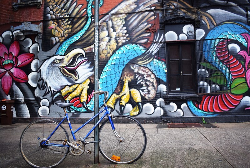 street life urban street art and new york 4k