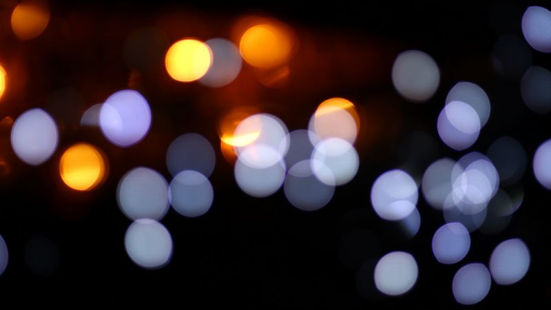 highlights, circles, blurred, 4k