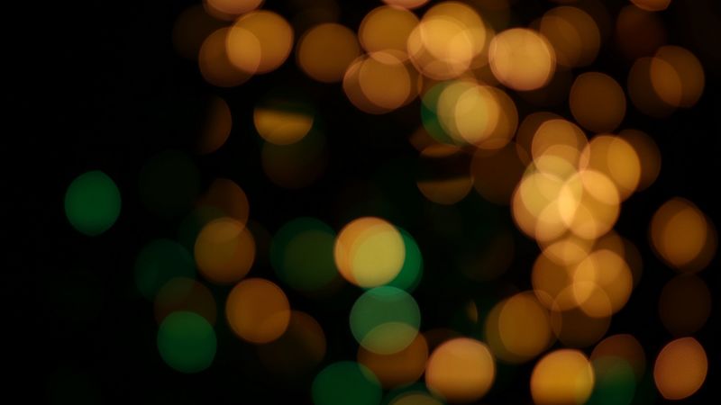 highlights, circles, abstraction, 4k