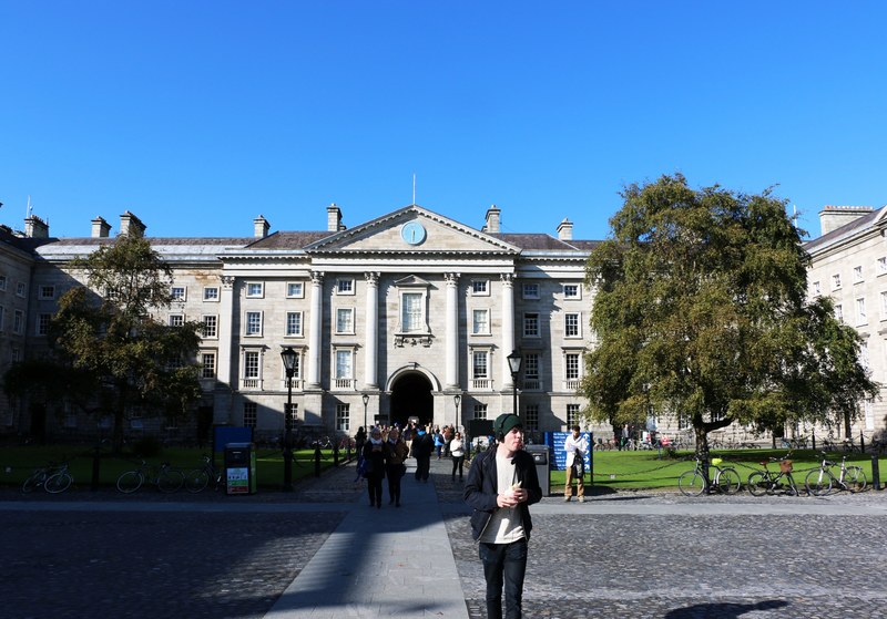 ireland dublin school and urban 4k