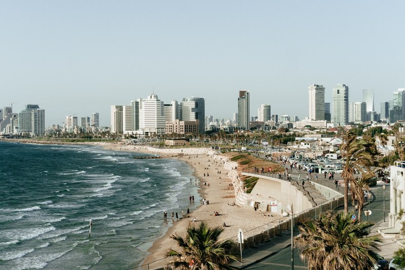 tel aviv 4k HD Wallpaper