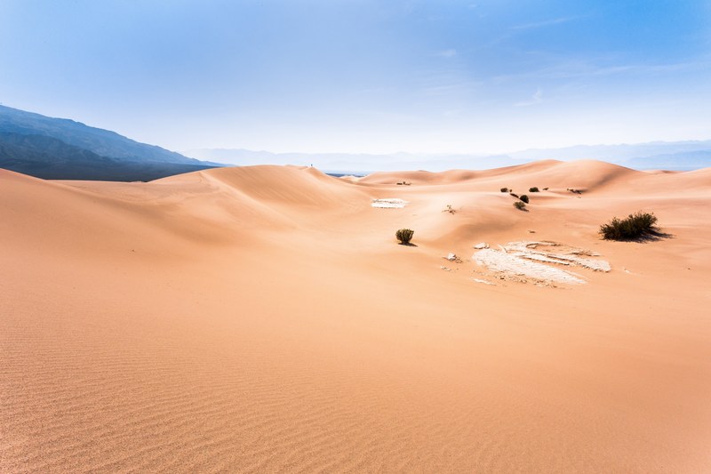 mesquite flat dunes of death valley national park 4k
