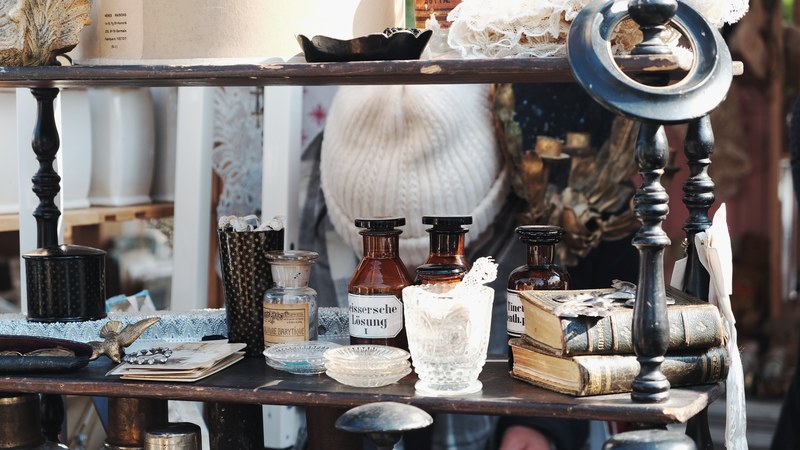 vintage market market old and vintage thing 4k
