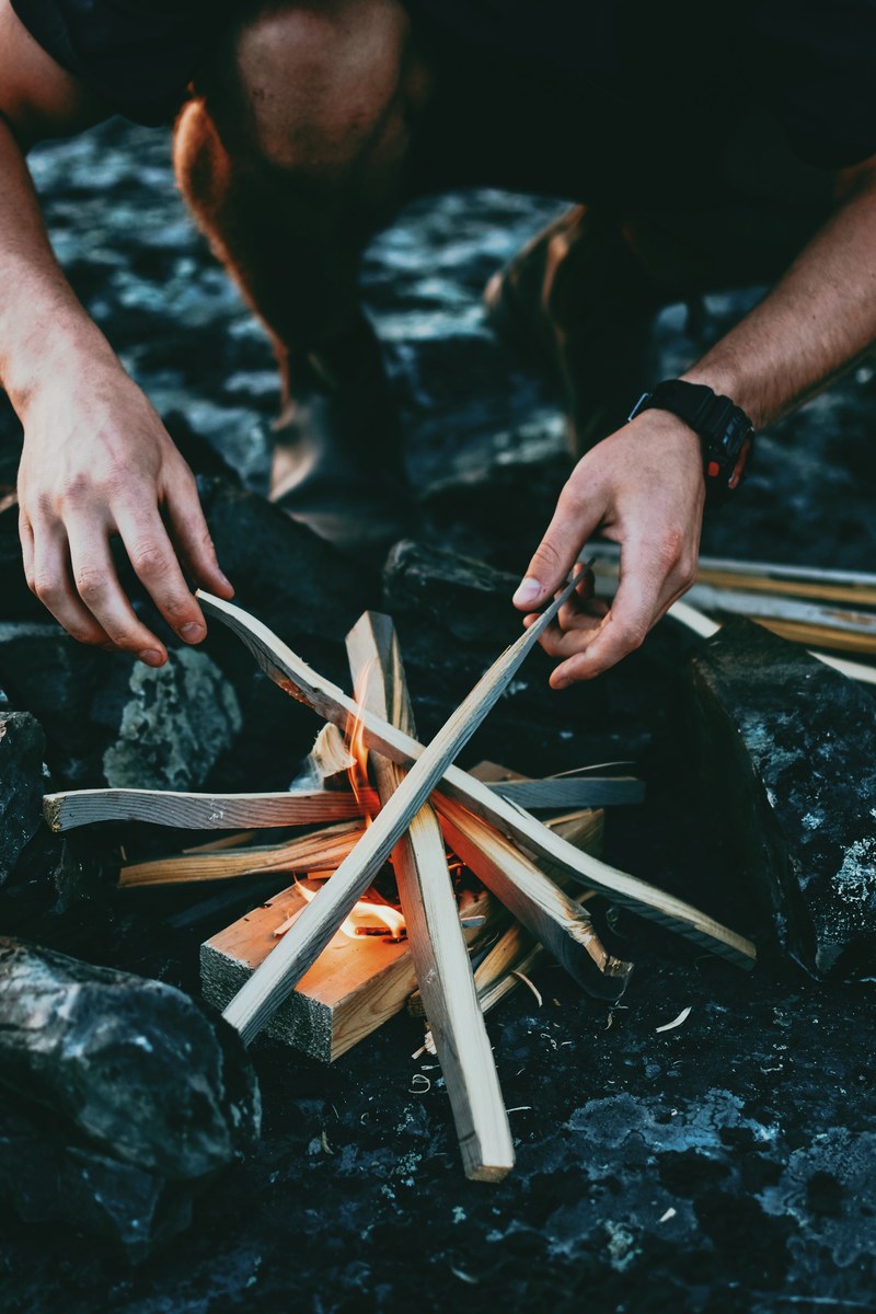 fire flames wood fire and outdoor hd, 4k