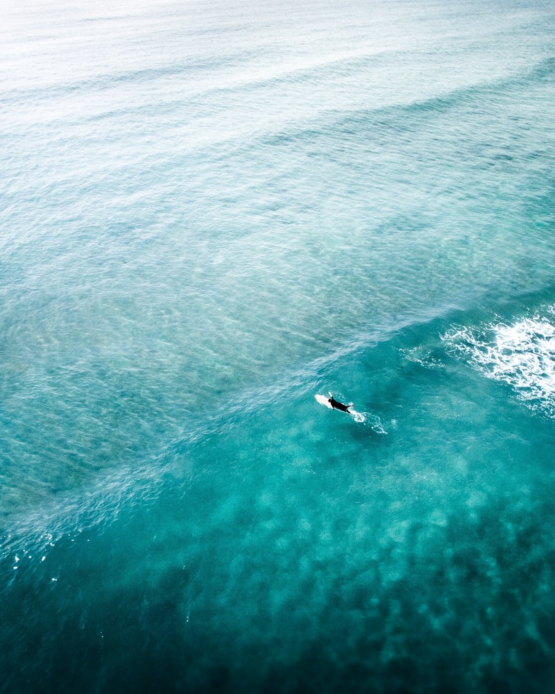 blue paddle out 4k