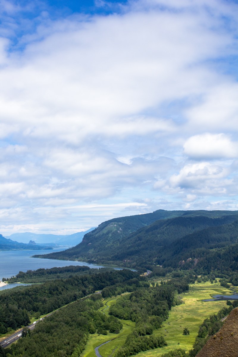 oregon portland highway and water hd, 4k