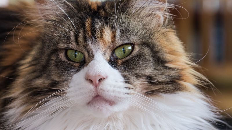 maine coon, cat, muzzle, fluffy, 4k
