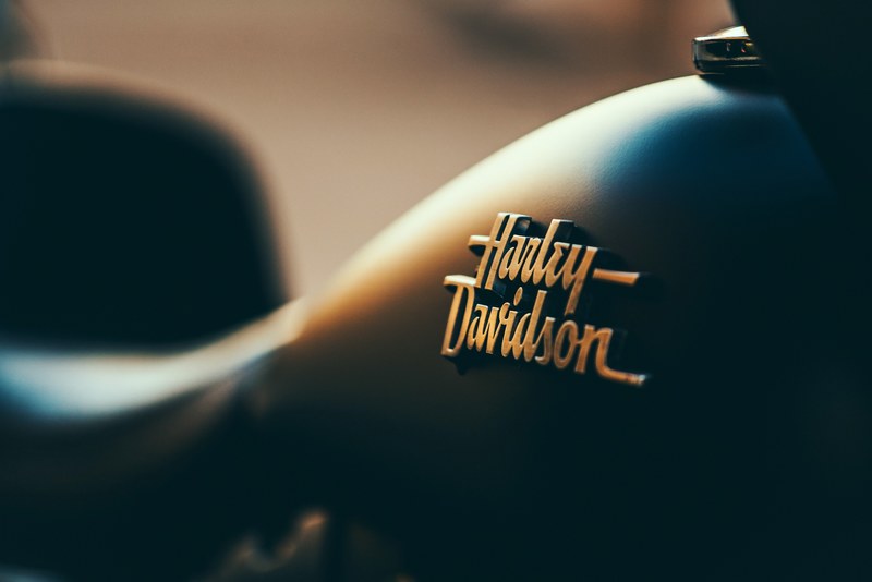 black harley davidson and moto 4k