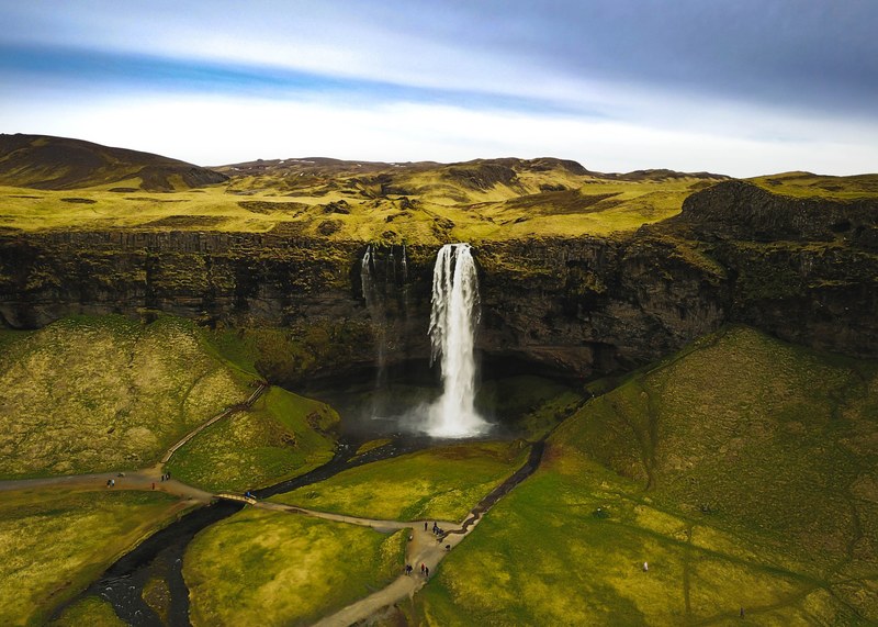seljalandsfoss 4k