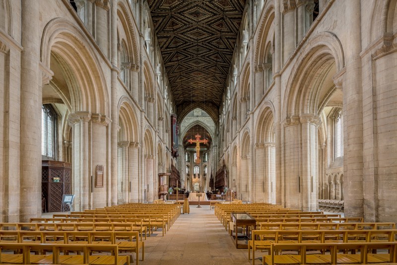 cathedral church church interior and architecture 4k