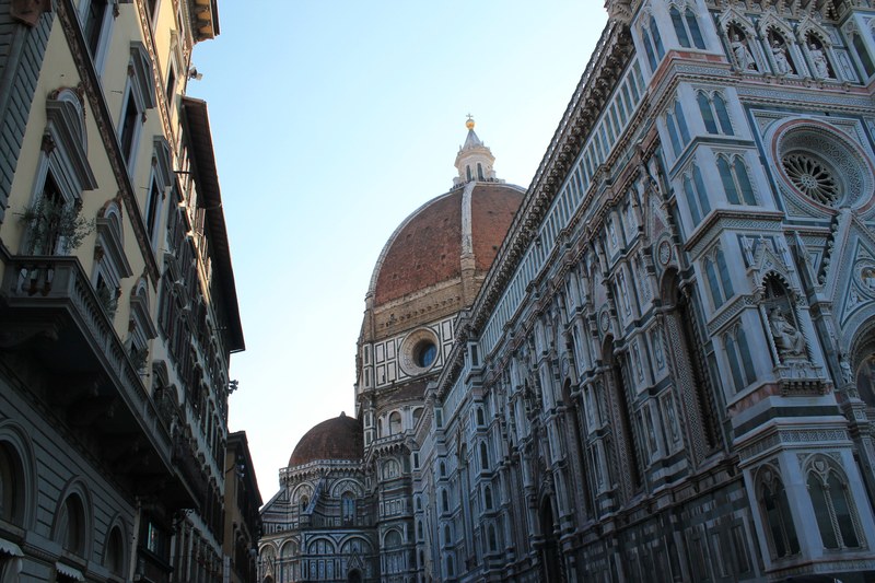 domes of a renaissance cathedral in florence, cathedral domes 4k