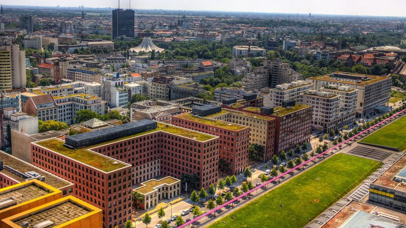 germany, berlin, metropolis, buildings, hdr, 4k
