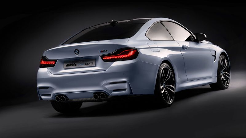 bmw, f82, rear view, 4k