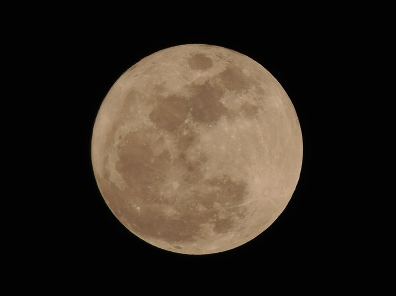 moon night full moon and night sky 4k