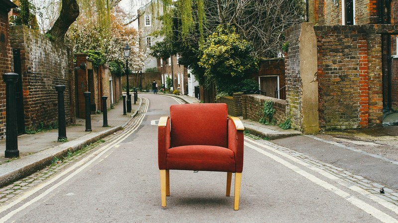 chair sofa street and furniture 4k