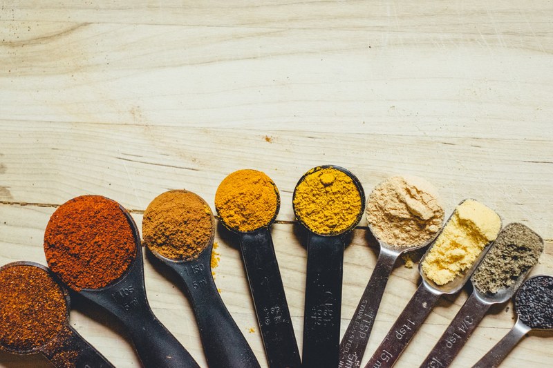 spice food spice blend and poppy seed 4k