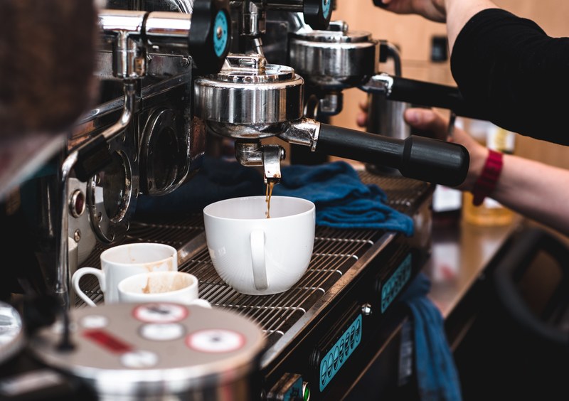 espresso espresso machine coffee and caffeine 4k