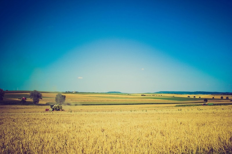 field farm harvest and farming 4k