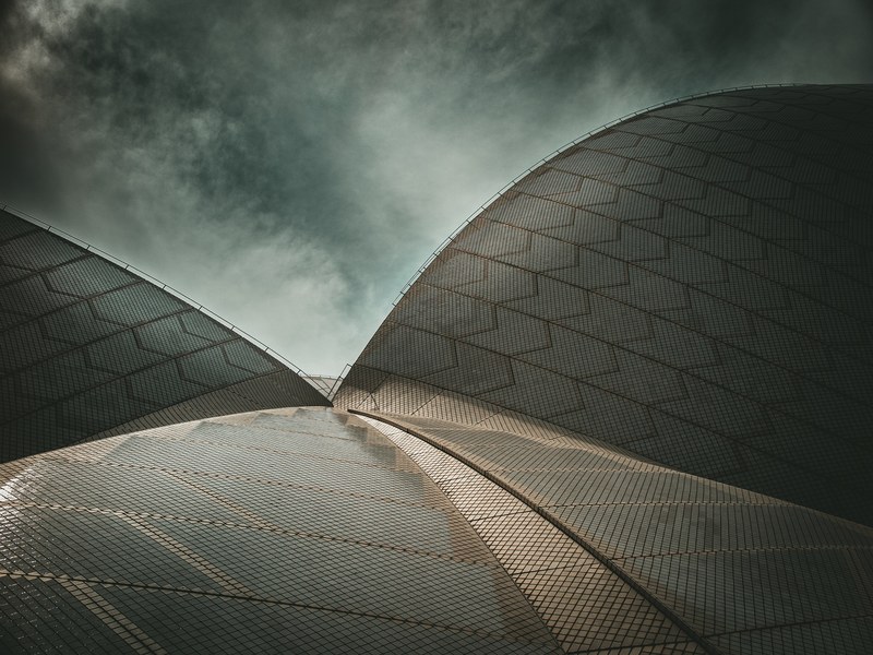 architecture building structure and sydney opera house 4k