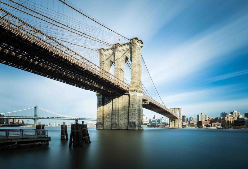 brooklyn bridge bridge cityscape and suspension bridge 4k