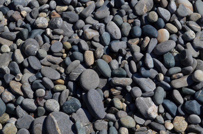 rock stone pebble and river bed 4k