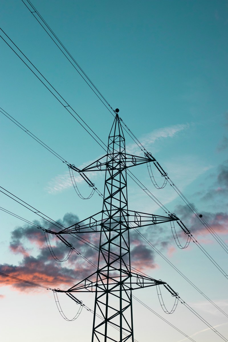 power line cloud and line hd, 4k