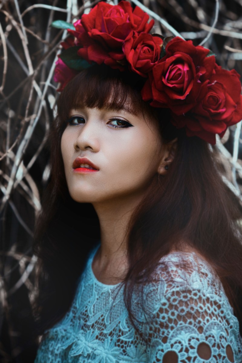 woman female portrait and asian hd, 4k